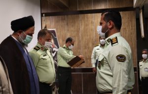 سرهنگ کارآگاه حسینی رئیس پلیس فتا خوزستان مدیر برتر فراجا کشورشد