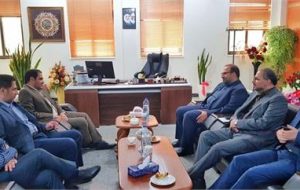 دیدار مدیرعامل فولاد خوزستان با رئیس سازمان صمت استان خوزستان