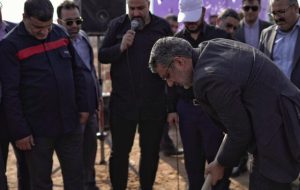 کلنگ پروژه مسکن کارکنان فولاد اکسین خوزستان زمین خورد