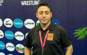 حضور داور بین المللی کشتی خوزستان درمسابقات گزینشی المپیک